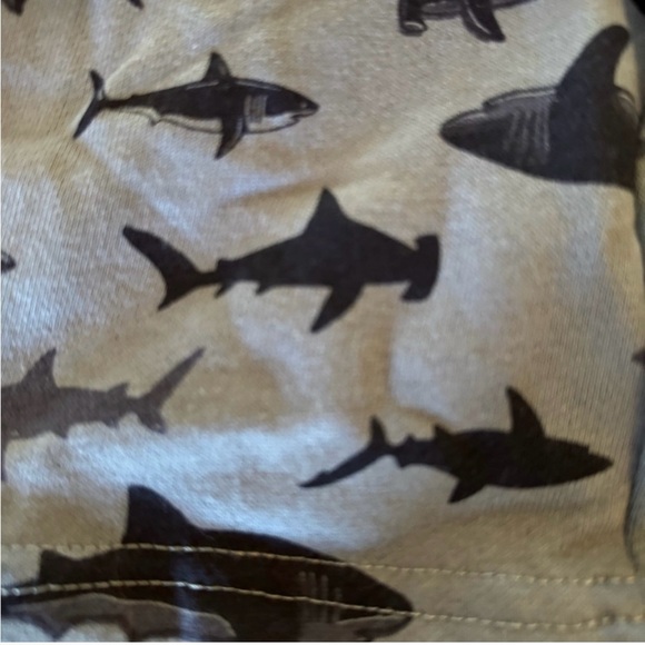 Kids Headquarters - 3T Boy Navy, Orange and White Shark Set - Picture 7 of 7